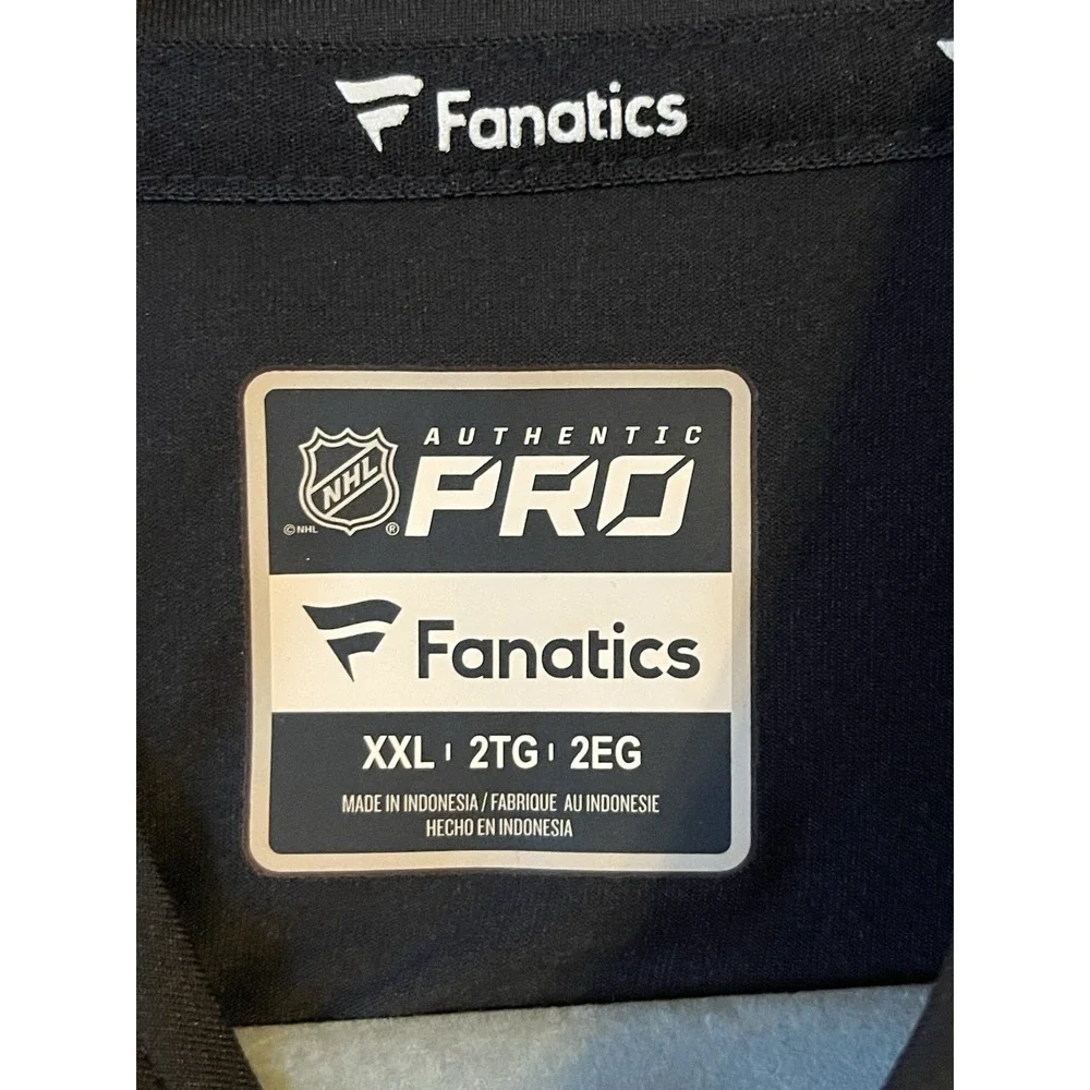 Men's 2XL NWT New Jersey Devils Fanatics‎ Authentic Pro Off Ice 1/4 Zip Jacket